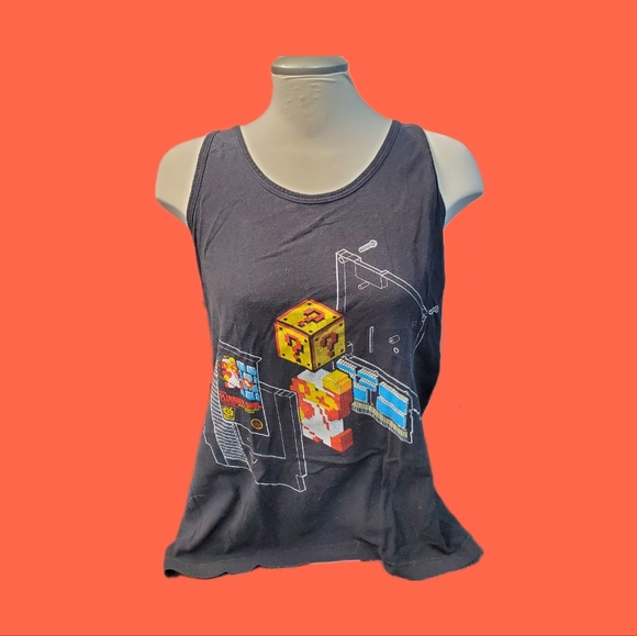 Mario NES Tank Top M&O - Picture 1 of 3